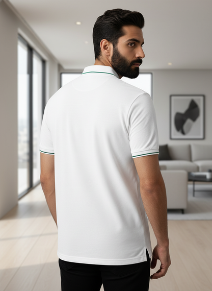 KRM Men’s Premium Cotton Polo T-Shirt – Casual & Smart Wear