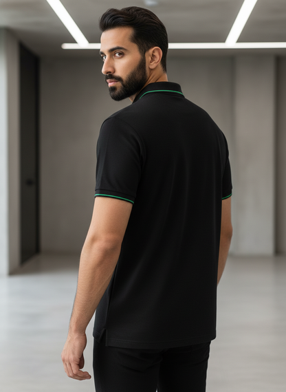 KRM Men’s Premium Cotton Polo T-Shirt – Casual & Smart Wear