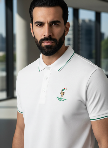 KRM Men’s Premium Cotton Polo T-Shirt – Casual & Smart Wear