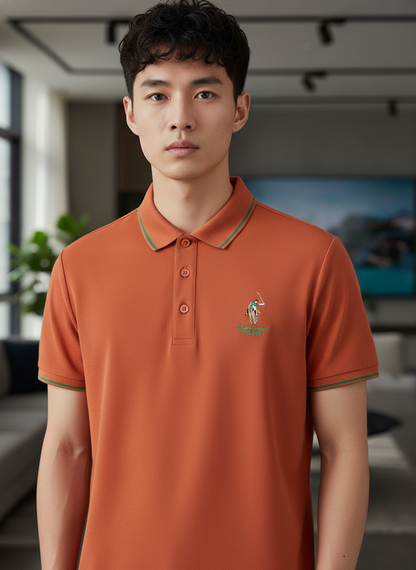 KRM Men’s Premium Cotton Polo T-Shirt – Casual & Smart Wear